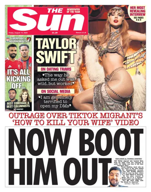 Title on the front page of the Moon Read: "Now boot him out", 