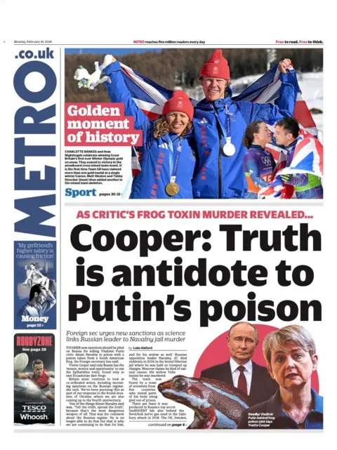 Truth is antidote to Putin's poison."