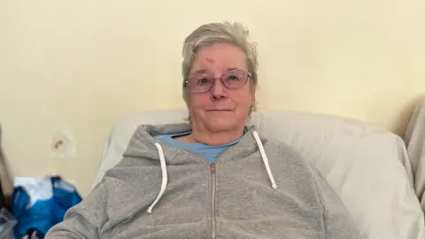 BBC Cherry Hill sat at home