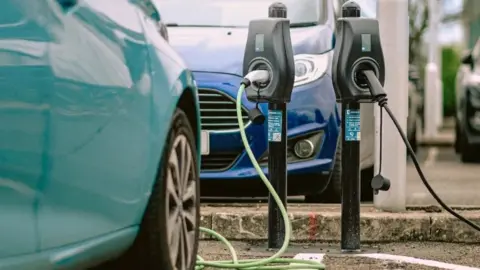 Andy Hughes Electric cars charging