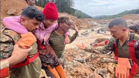 Arun Chandra Bose Rescue team pulls survivors out