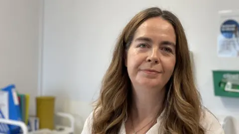 Prof Teresa Lamb who leads the team in Oxford who developed the Ebola vaccine