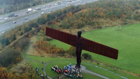 PA Media Angel of the North