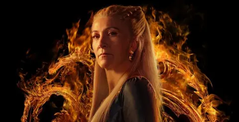 HBO An HBO promo image showing Rhaenys Velaryon