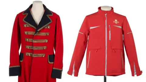 Mail Coach Guards uniform and current Royal Mail uniform