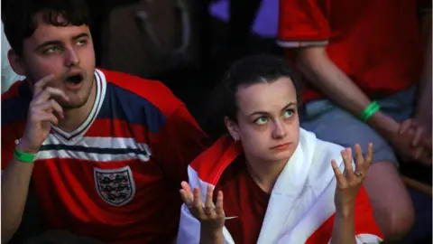 Getty Images England fans