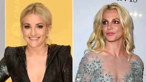 Getty Images Jamie Lynn Spears and Britney Spears