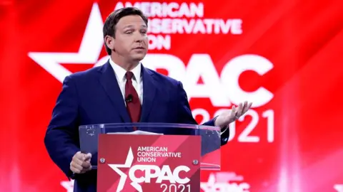 Reuters Florida Governor Ron DeSantis (file pic)