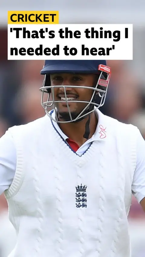 England's Emilio Gay talks about team spirit in post-match interview