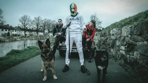 Kneecap Kneecap band with dogs