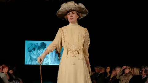 The Ironbridge Gorge Museum Trust Woman in Edwardian dress