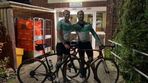 Ben Bourne Ben Bourne and his friend Charlie Ryde