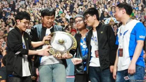 Valve Corporation Team Wings won the international in 2016