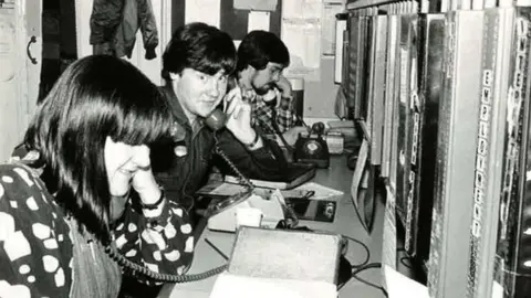 Switchboard Lisa Power on the phone