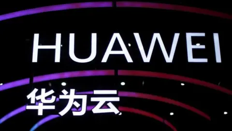 Huawei sign