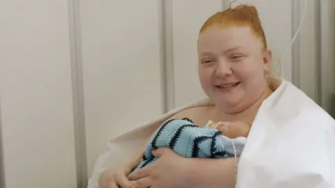 Katie and baby Jacob