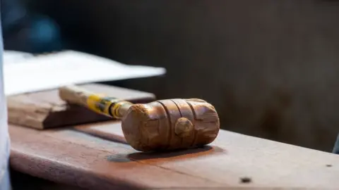 Getty Images Auctioneer's gavel