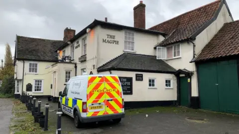 BBC The Magpie pub, Stonham
