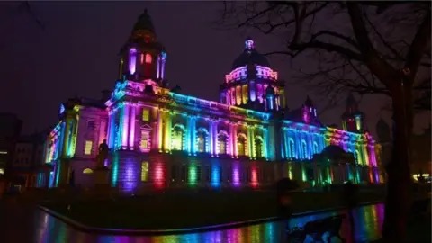 pacemaker Belfast's city hall