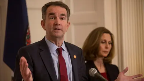 Reuters Ralph Northam and his wife, Pamela