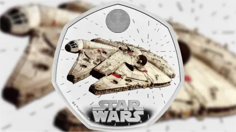 Royal Mint Star Wars 50p coin