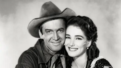 Getty Images James Stewart and Julie Adams