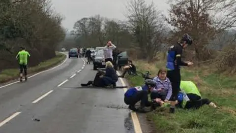 Richard Kershaw Scene of the crash