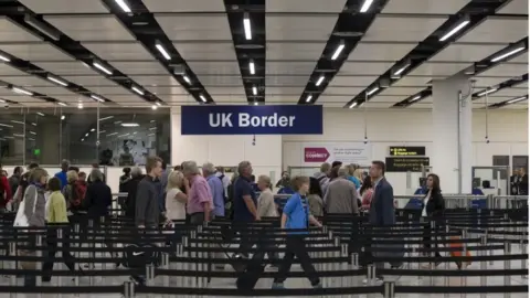 Getty Images UK border