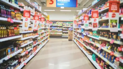 Getty Images Supermarket shelves