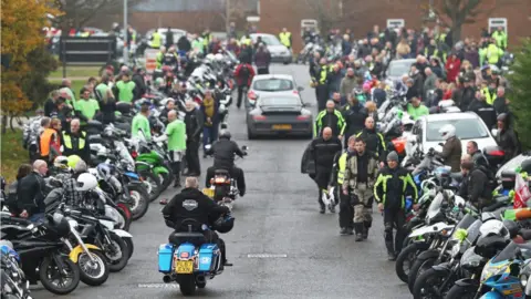 PA Media Motorbike gathering in Brackley