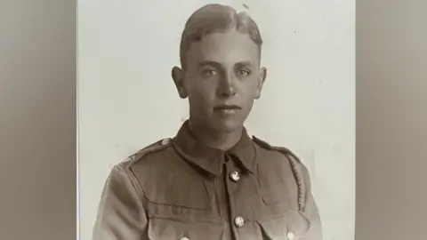 A black and white image of Lionel Solly Weller Sandell.