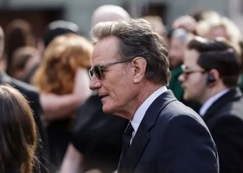 Getty Images Side profile of Bryan Cranston 