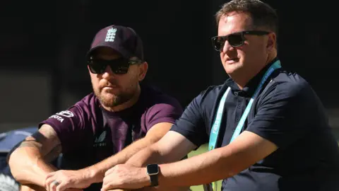 Brendon McCullum and Rob Key