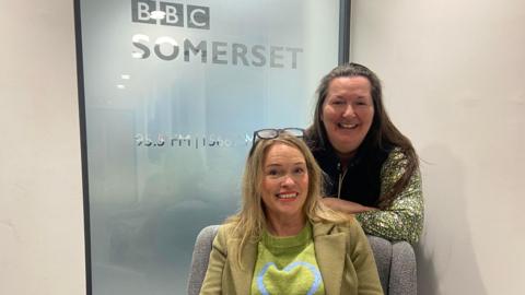 Founders of Wellington Women in Business at BBC Somerset