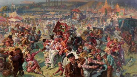 Shipley Art Gallery The Blaydon Races, by William Irving