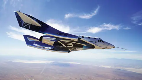 Virgin Galactic Unity spaceship