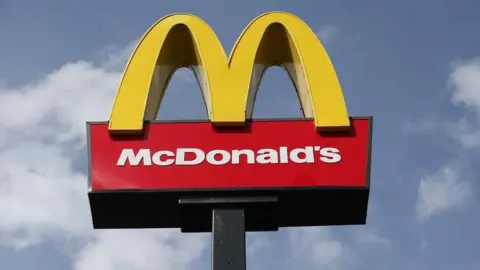 PA Media McDonald's sign