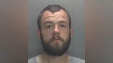 Leicestershire Police A police mugshot