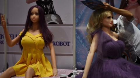 Male sex robot with 'bionic penis' go enter market dis year - BBC News
