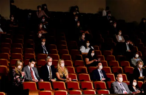 Reuters The audience watching the Vice President debate