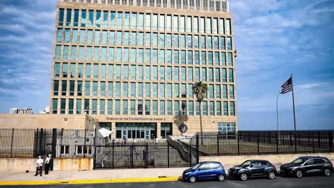 Getty Images United States Embassy in Havana, May 2021