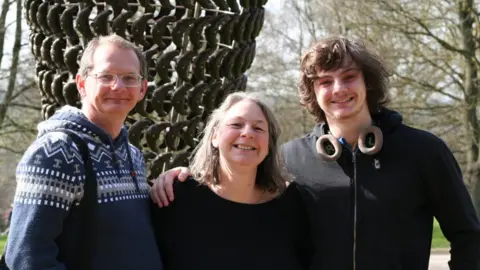 BBC Danni Strickland (centre)