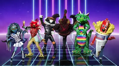 ITV The Masked Singer contestants in character