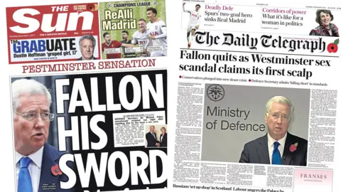 The Sun and Telegraph