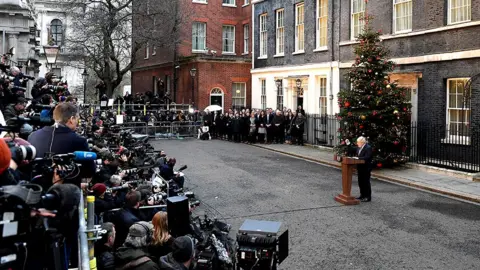 Getty Images Press and media in Downing Street