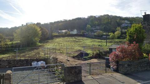 Former allotment site in Starkholmes