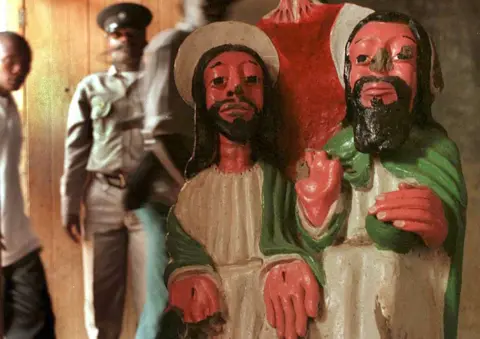 Getty Images Two Christian icons