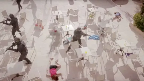 PA A still from the video