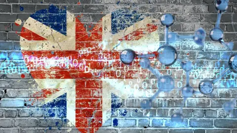 Science and tech mural