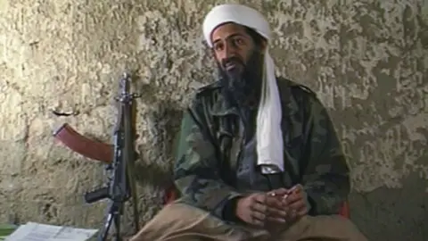 CNN via Getty Images Osama bin Laden being interviewed in 1998